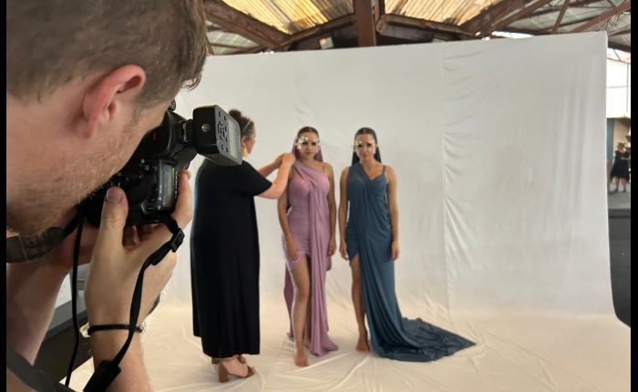 Espaço Tendenza é palco de editorial de moda com as princesas da Festa Nacional da Uva 2024